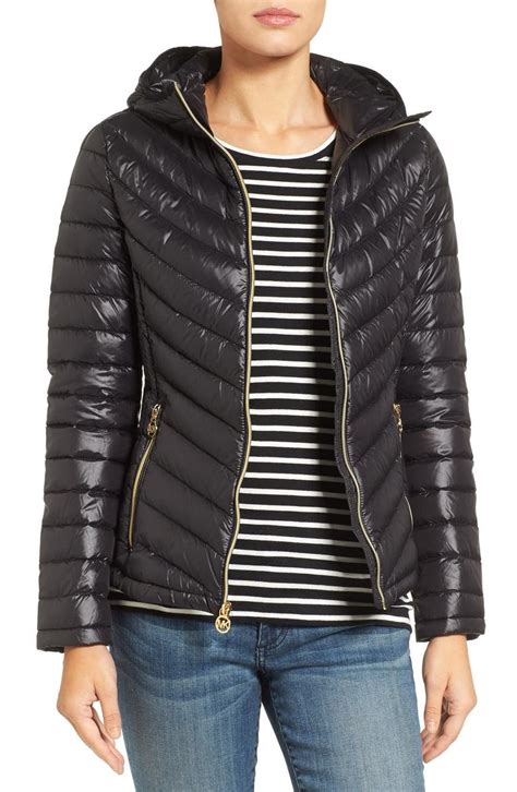 michael kors packable down jacket men's|michael kors packable nylon anorak.